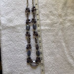 Loft Acrylic/Beaded Necklace